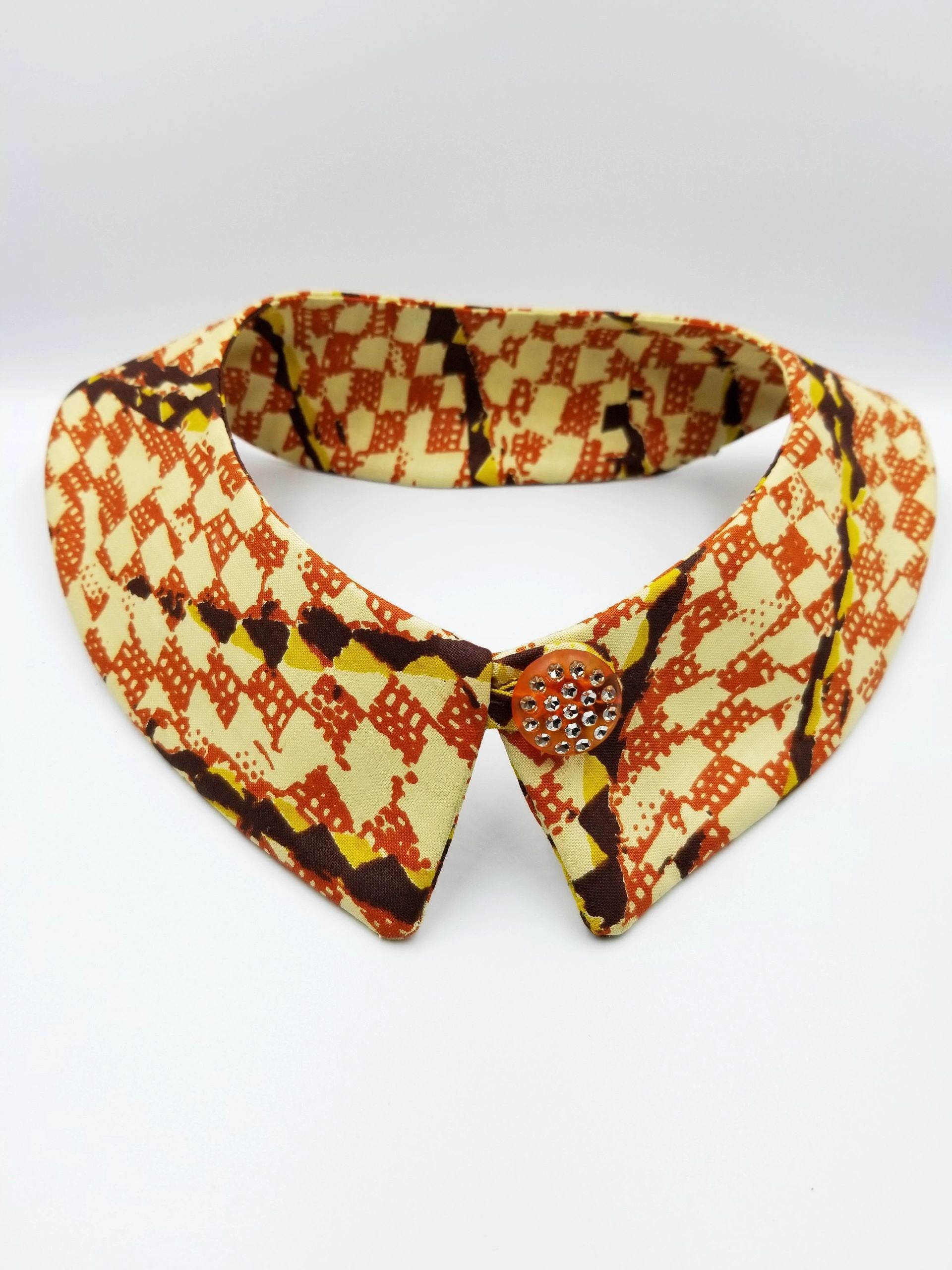 Ébène et Couleurs Styles- Col Claudine et clips amovibles pour chaussures.