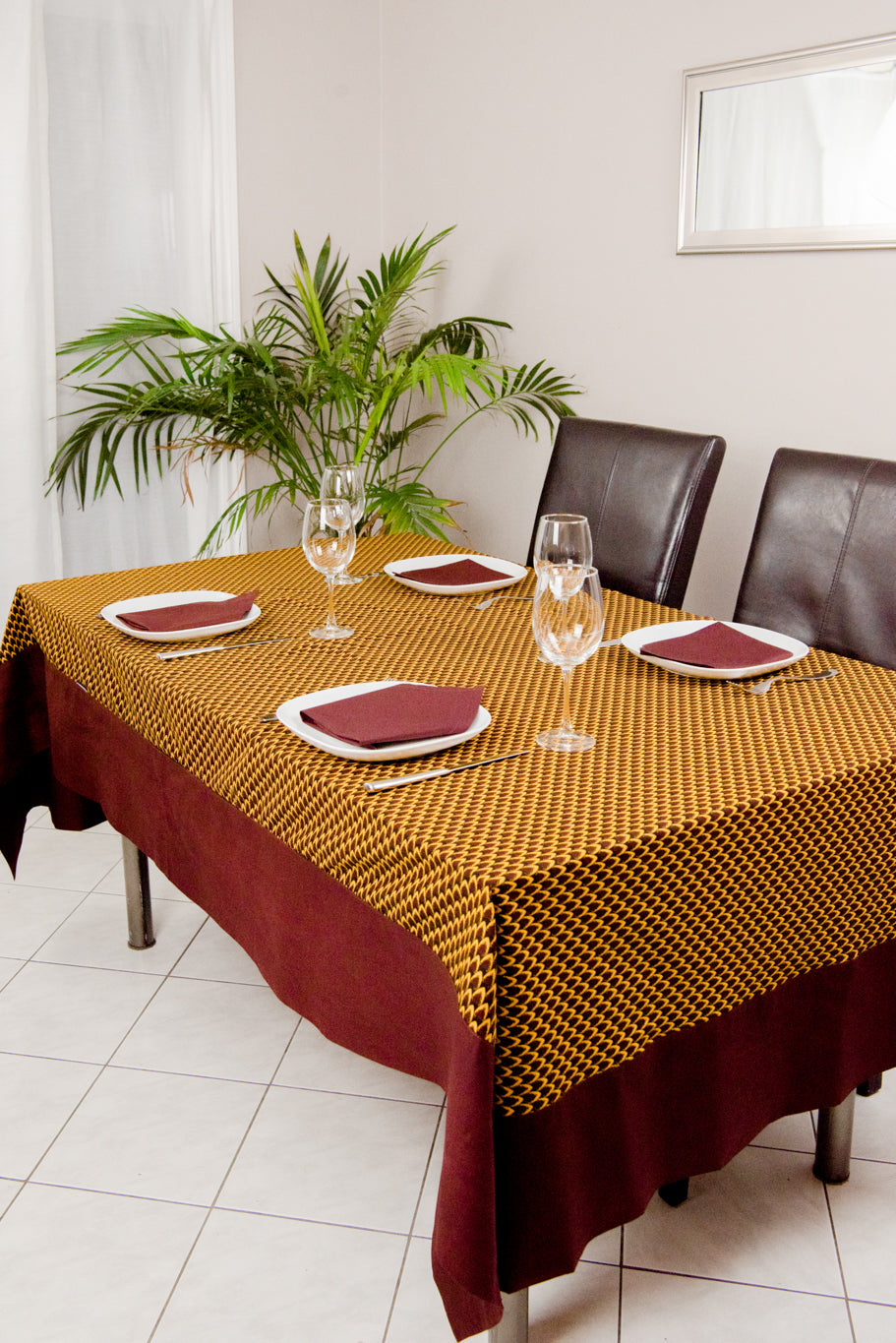 Ébène et Couleurs Styles-nappe-table cloth