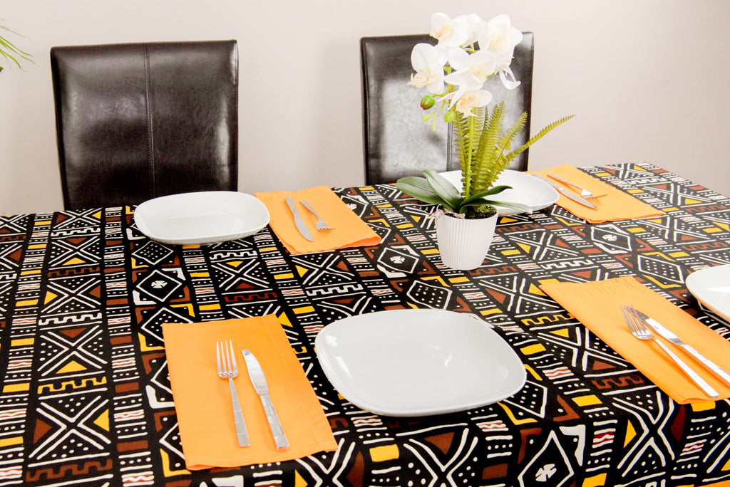 Ébène et Couleurs Styles-nappe-table cloth