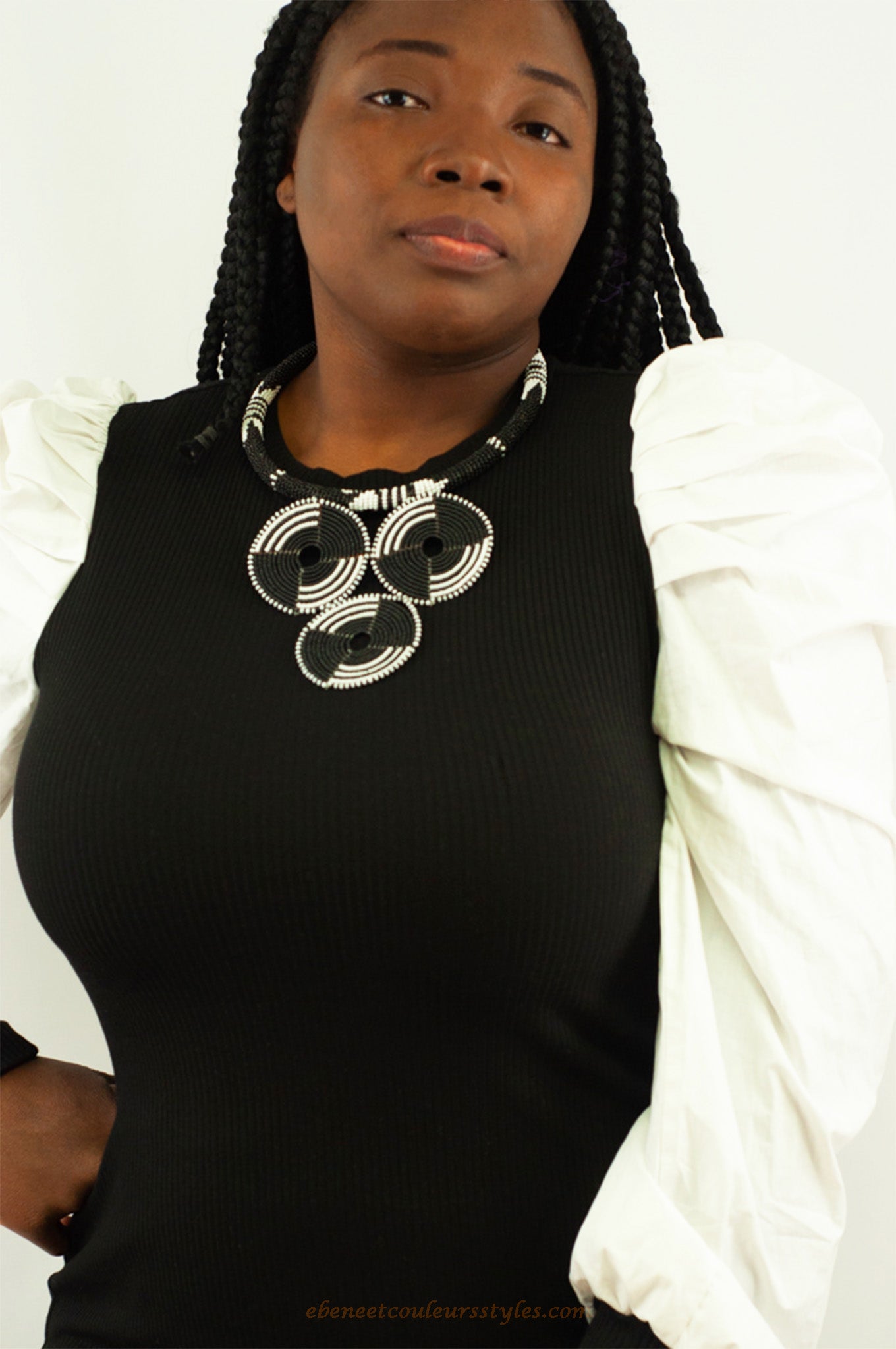 Ébène et couleurs styles- collier zulu