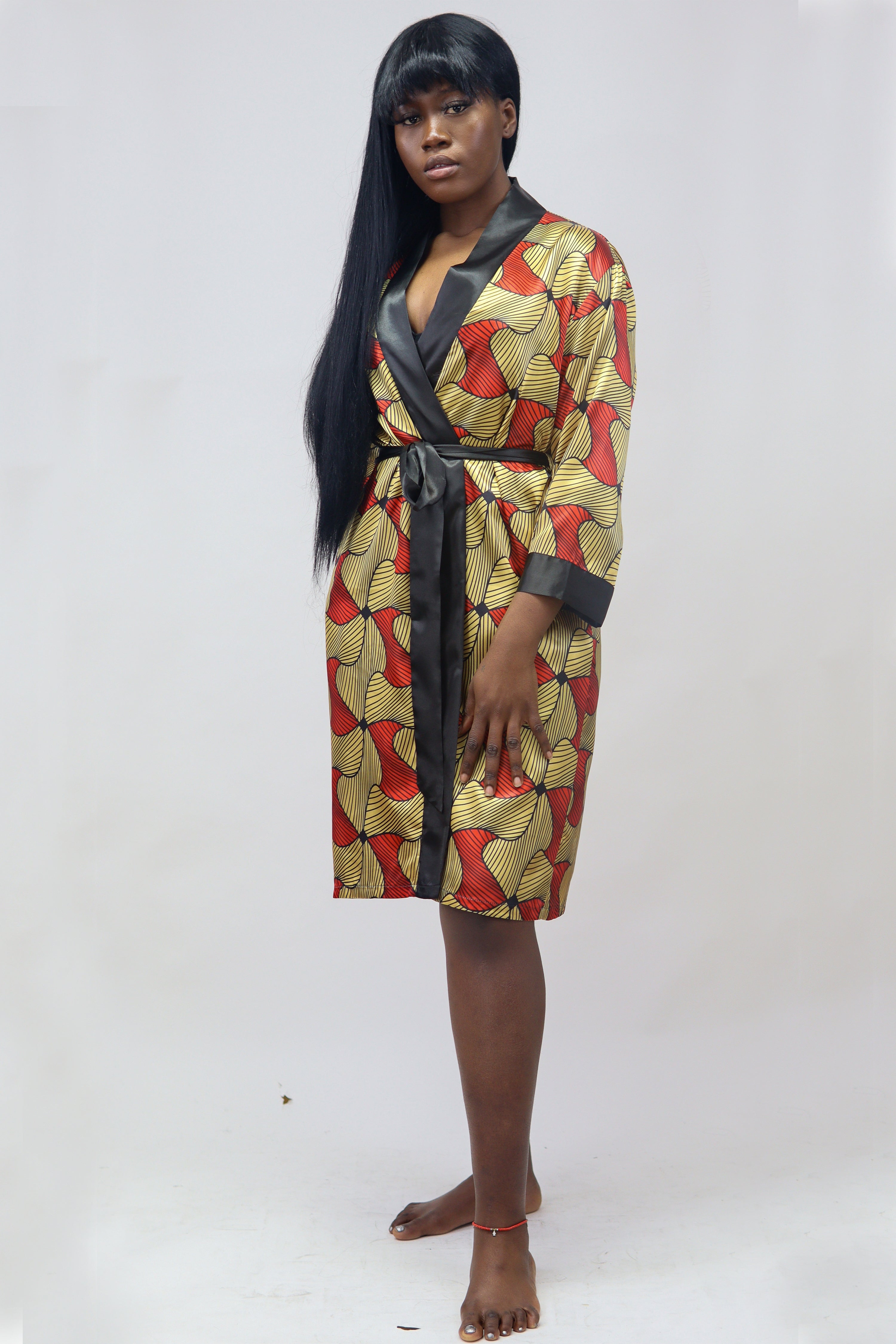 Ébène et Couleurs Styles-peignoir/kimono