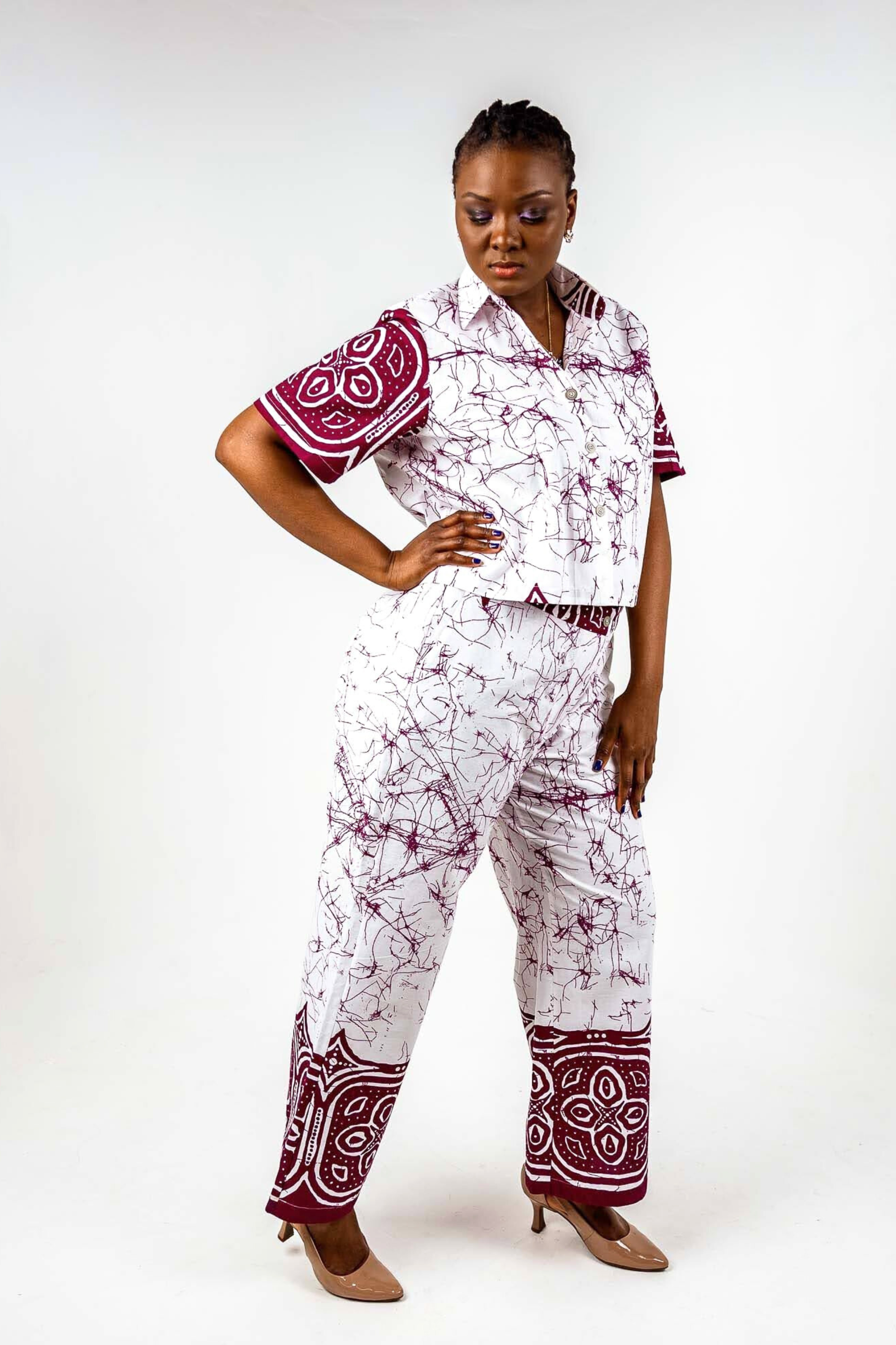 Ensemble femme wax moderne – Look chic et confortable