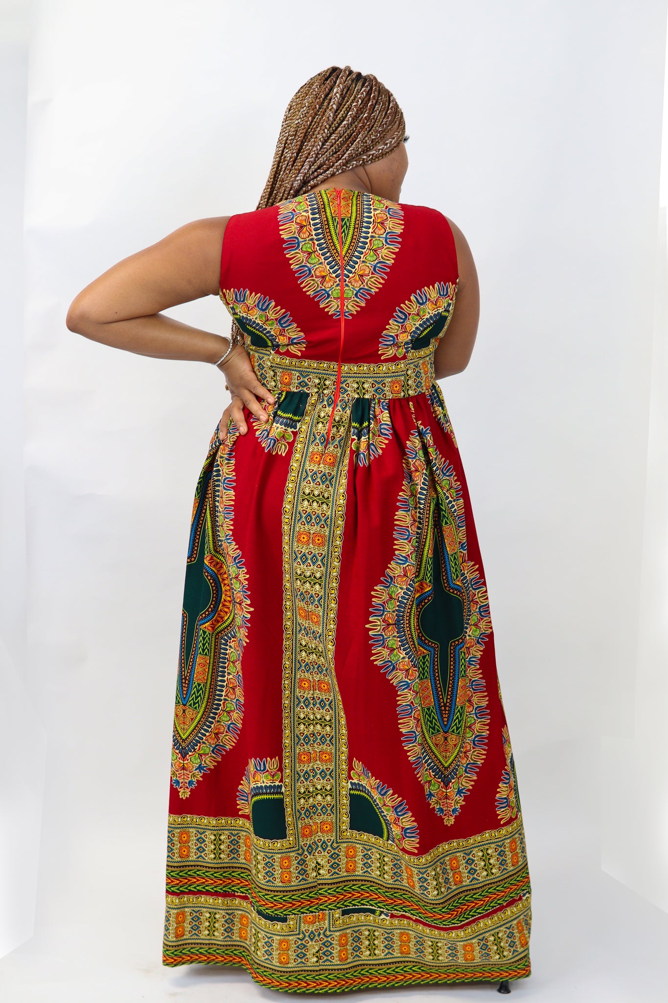 ROBE DASHIKI SANS MANCHE