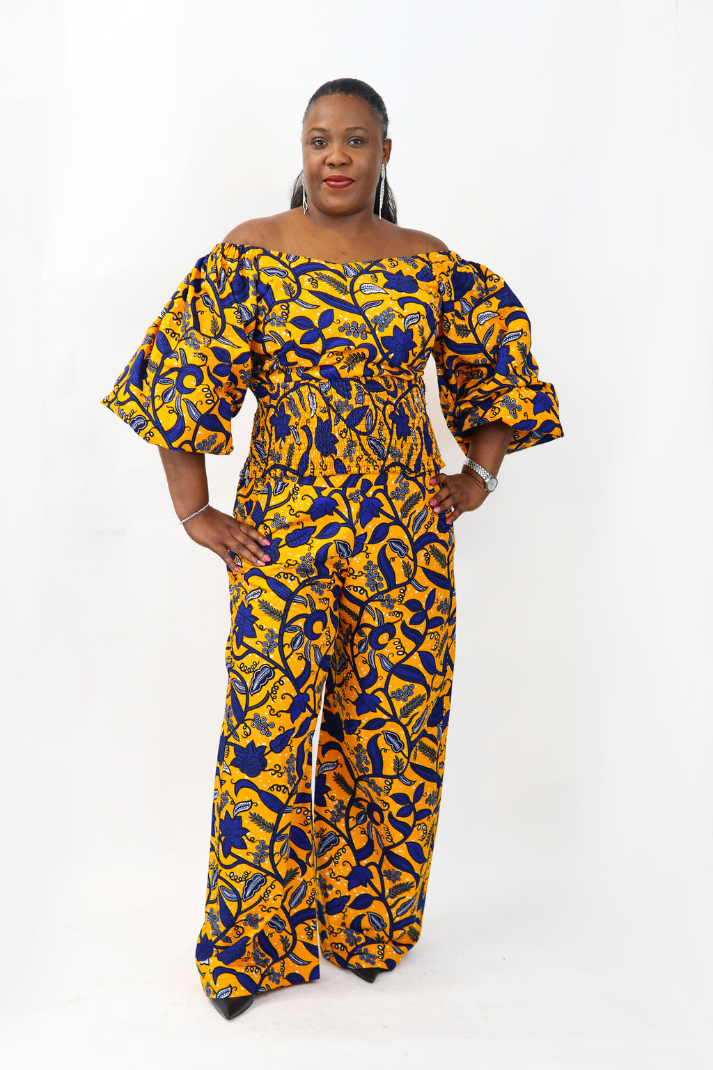 ébène et couleurs styles- ensemble 2 pièces ankara 