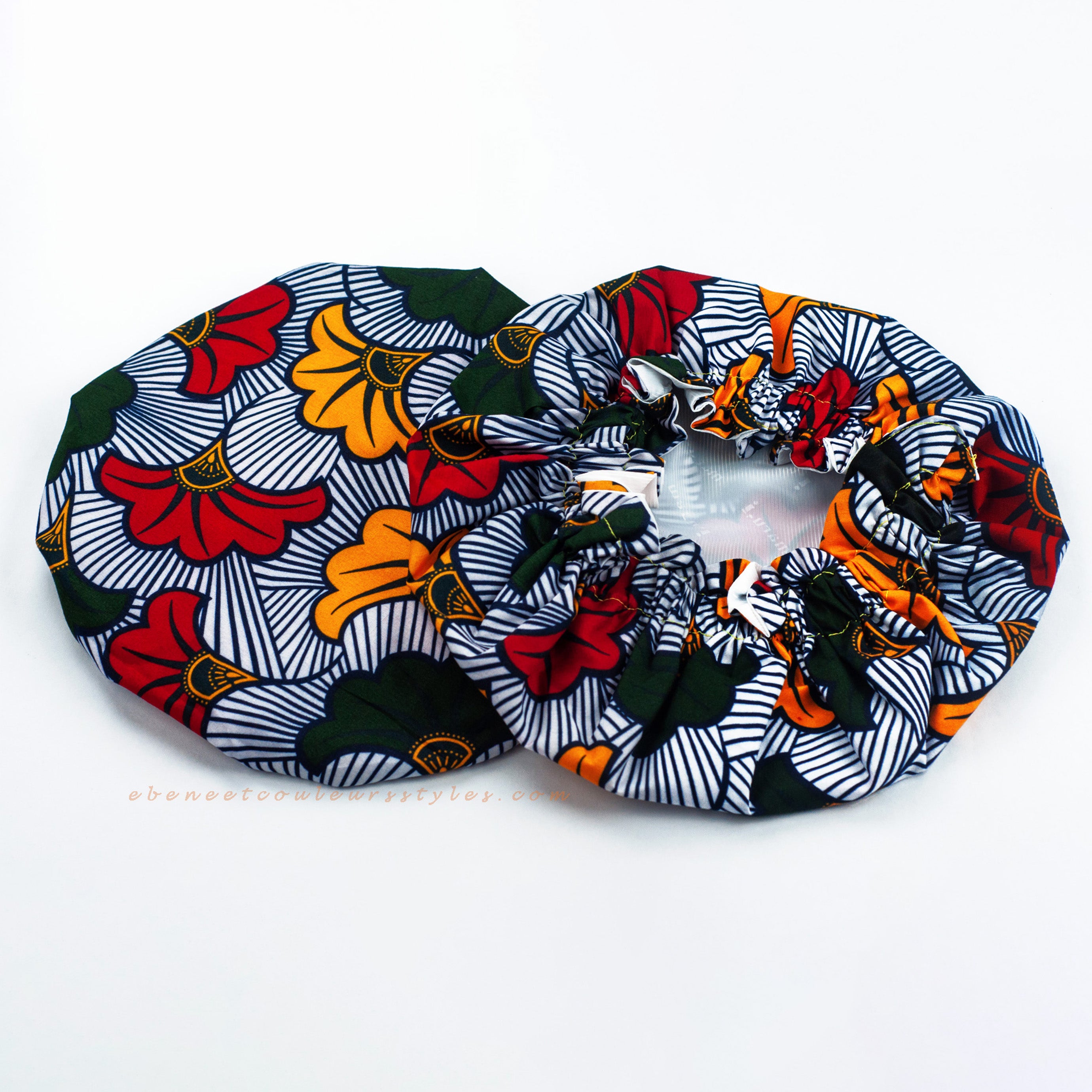 Ébène et Couleurs Styles-bonnet wax satin 