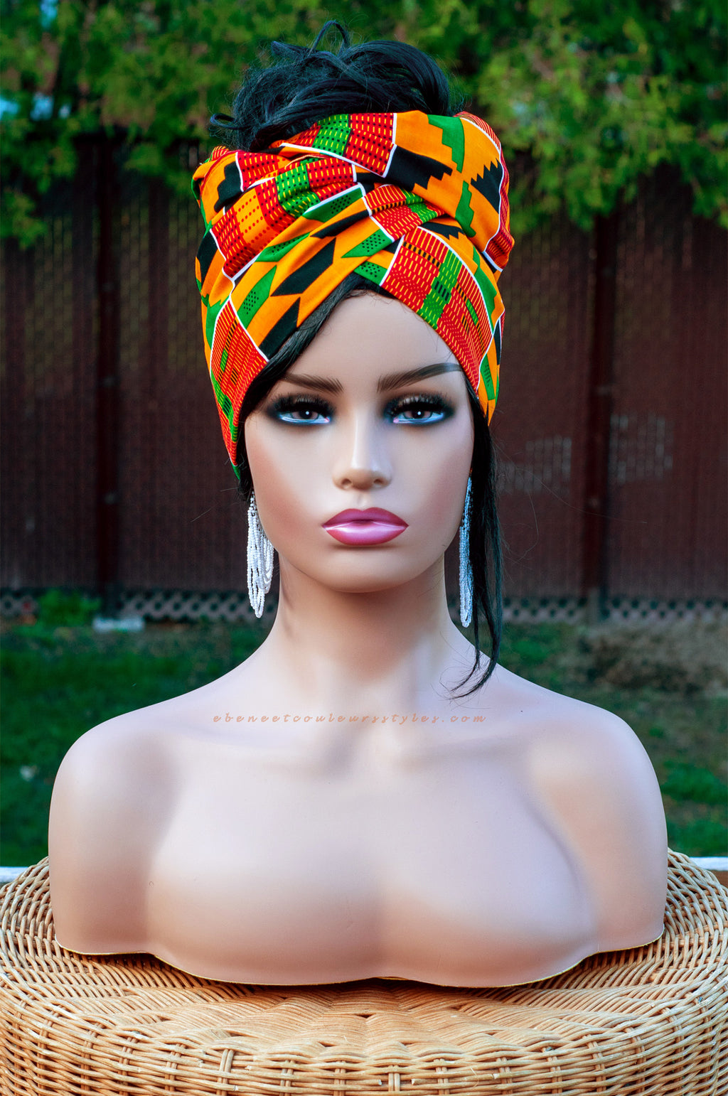 Ébène et Couleurs Styles-Foulard-Headwrap