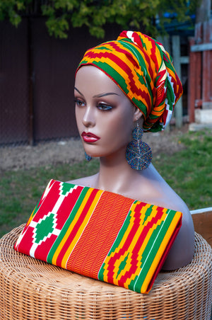 Ébène et Couleurs Styles-Foulard-Headwrap