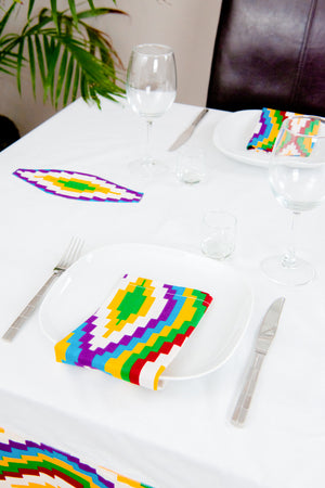 Ébène et couleurs Styles-set de table-tablecloth