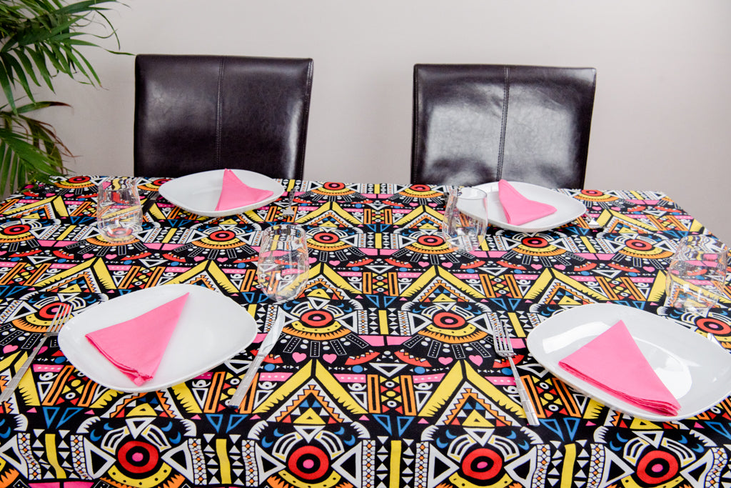 Ébène et Couleurs Styles- nappe-table cloth