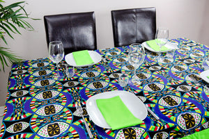 Ébène et couleurs Styles-nappe-table cloth