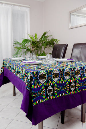 Ébène et couleurs Styles-nappe-table cloth