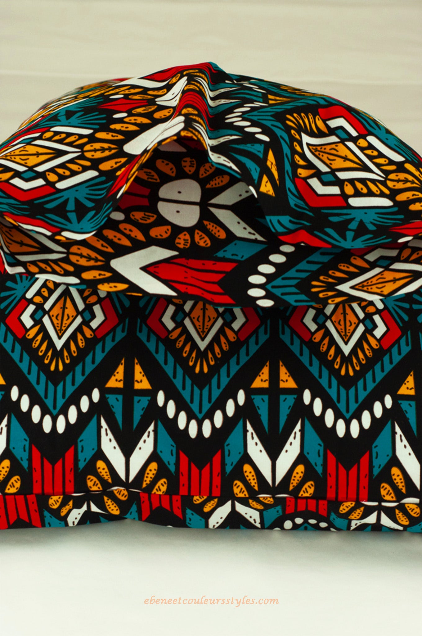 Ébène et Couleurs styles- taie d'oreiller