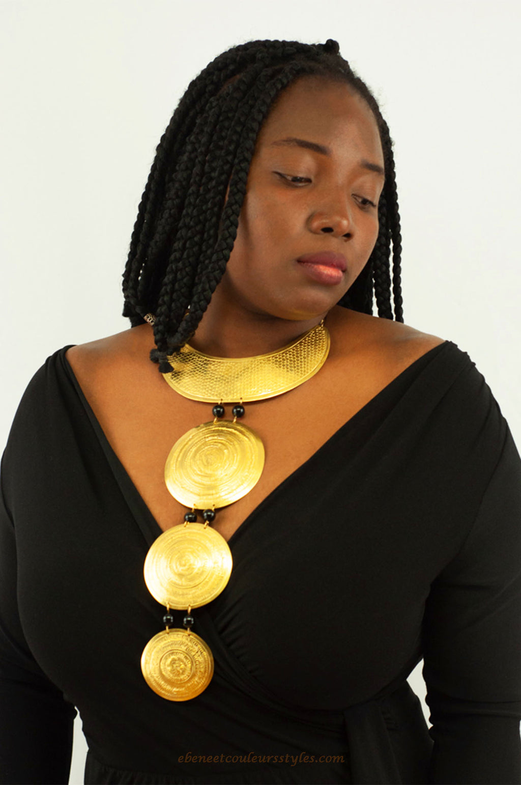 Ébène et couleurs styles-collier africain