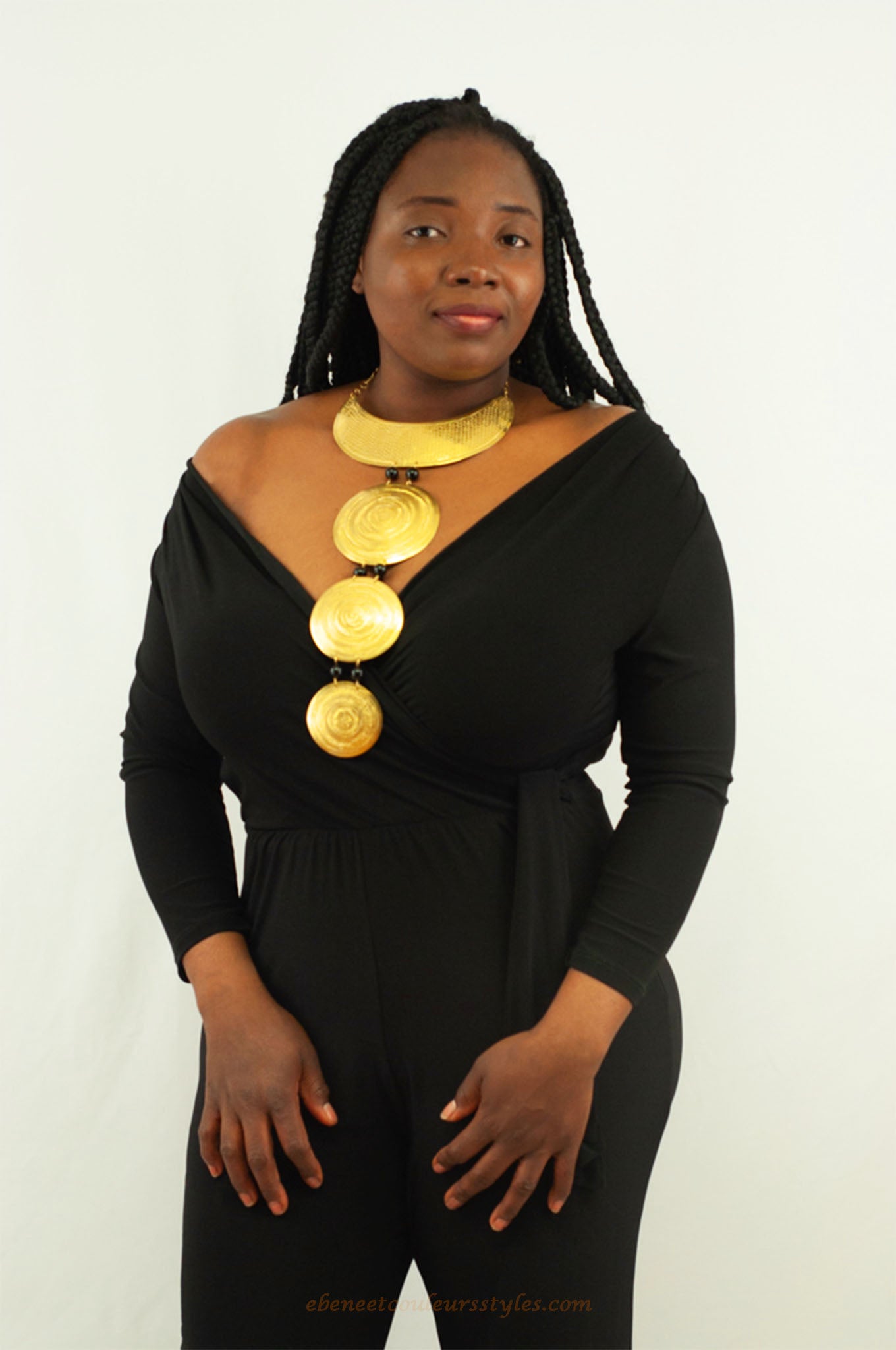 Ébène et couleurs styles-collier africain