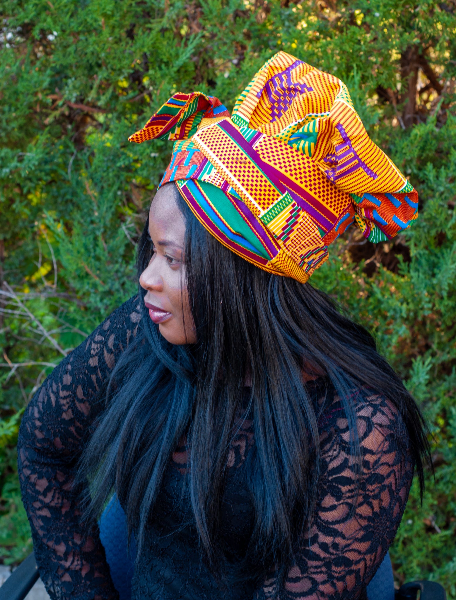 Bonnet africain bébé - bonnet wax stylé – Kaysol Couture