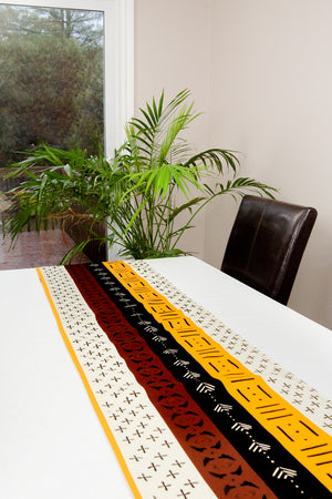 Ébène et Couleurs Styles-table runner